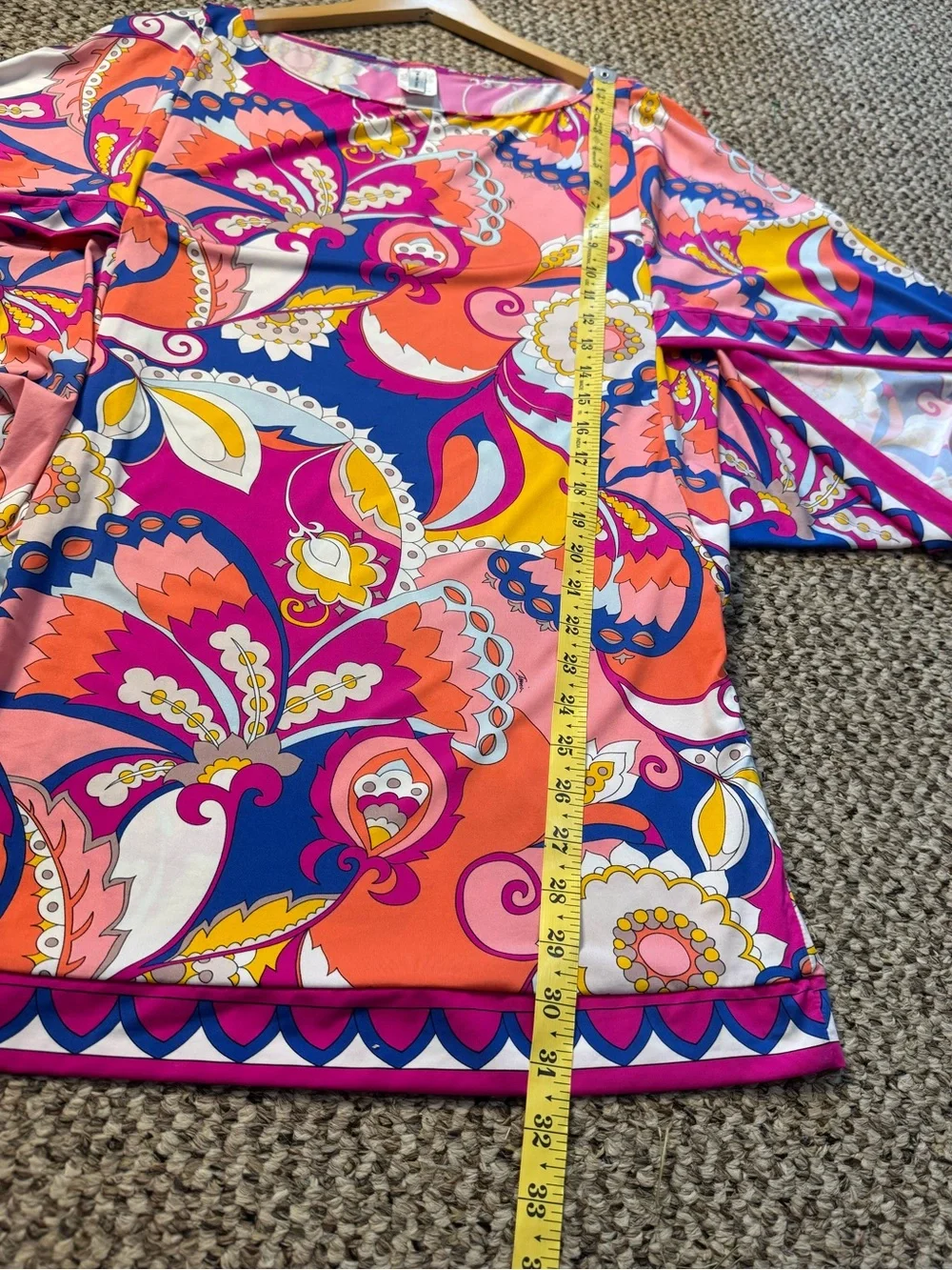 Trina Turk Sevilla Cover-Up Tunic size M